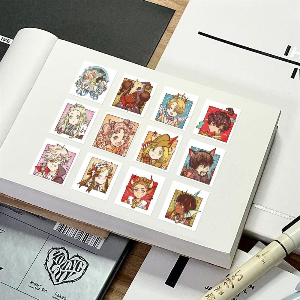 Witch Hat Atelier Artisan Roll Stickers - 500Pcs Magical Chibi Collection