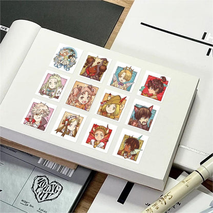 Witch Hat Atelier Artisan Roll Stickers - 500Pcs Magical Chibi Collection