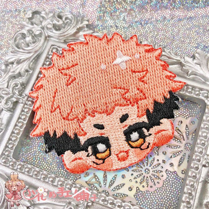 Jujutsu Kaisen Chibi Embroidered Bracelet - Sorcerer Adjustable Wristband