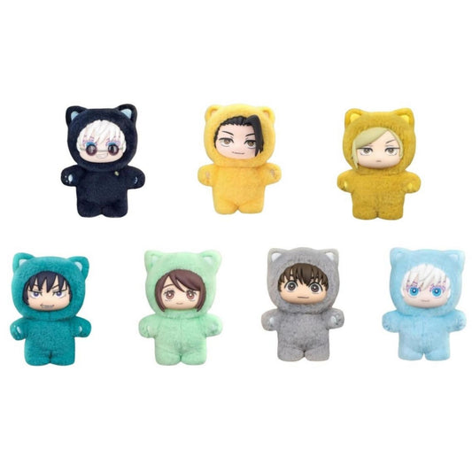 Jujutsu Kaisen Plush Blind Box – Mystery Anime Bag Charm, Random Mini Doll Keychain, Collectible Gift for Fans