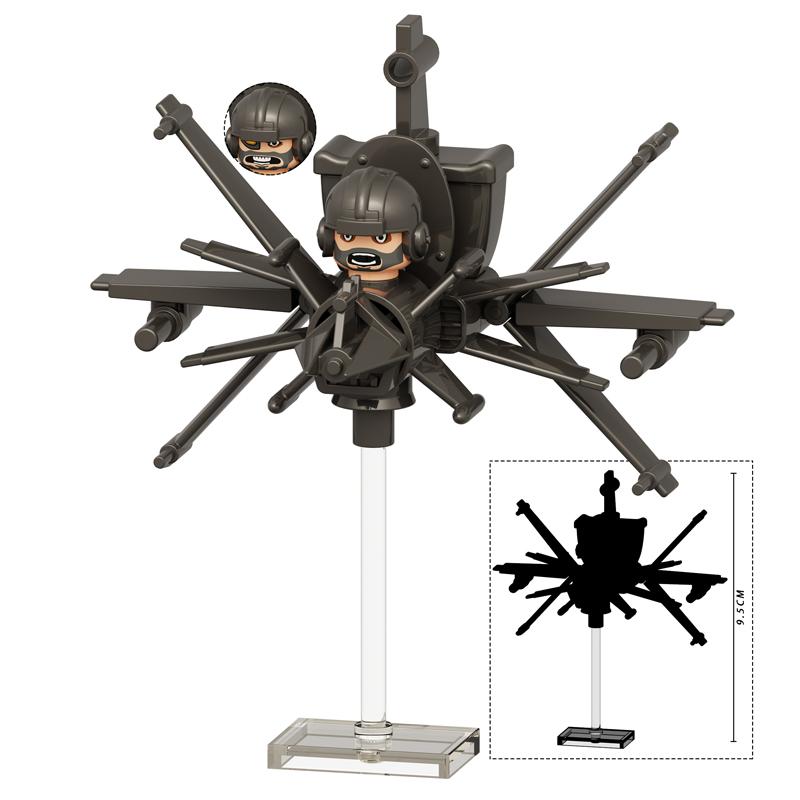 Toilet Man vs Camera Man Mini Figure Set – Titan Speaker Man & TV Man Building Block Toy, Assembly Collectible Model