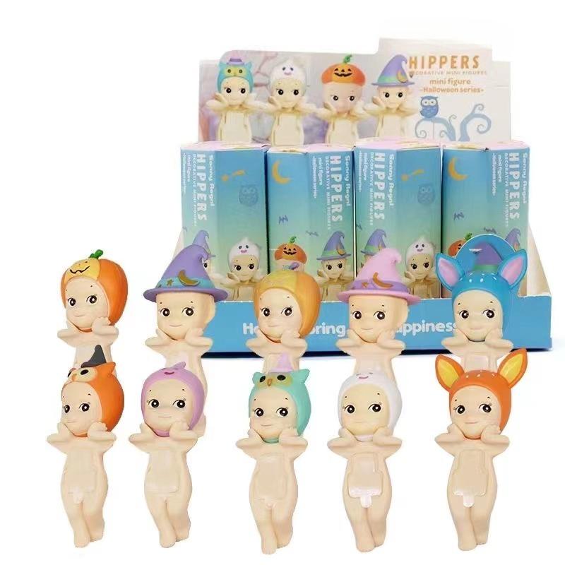 Angel Resting Pose Blind Box – Sonny Bug's Word Series,Kawaii Desk Decor Figure,Cute Cupid Desk Ornament & Phone Decoration Anime-Style Collectible Figure Toy Gift
