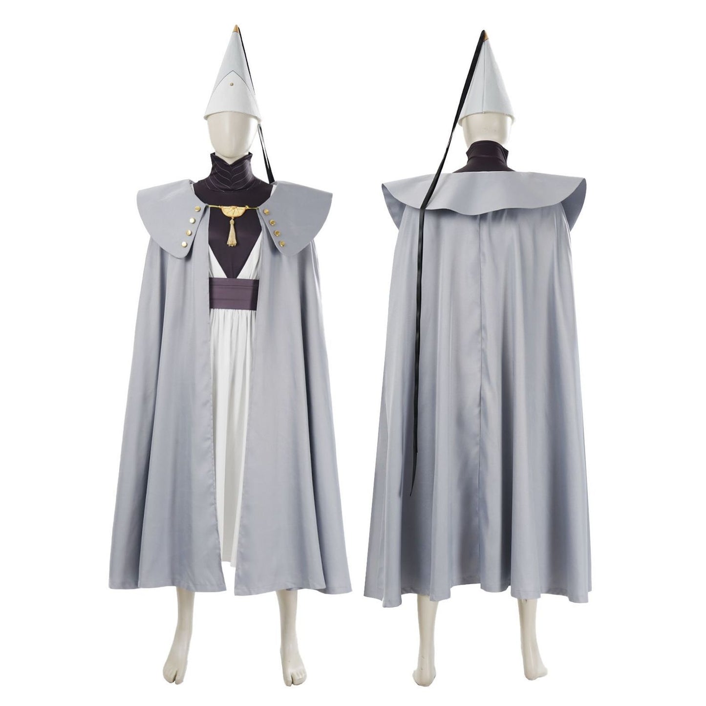 Witch Hat Atelier Qifrey Master Cosplay Costume - Full 6-Piece Artisan Set