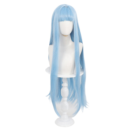 Riche Apprentice Edition Cosplay Wig - 94cm Flowing Cerulean Silk
