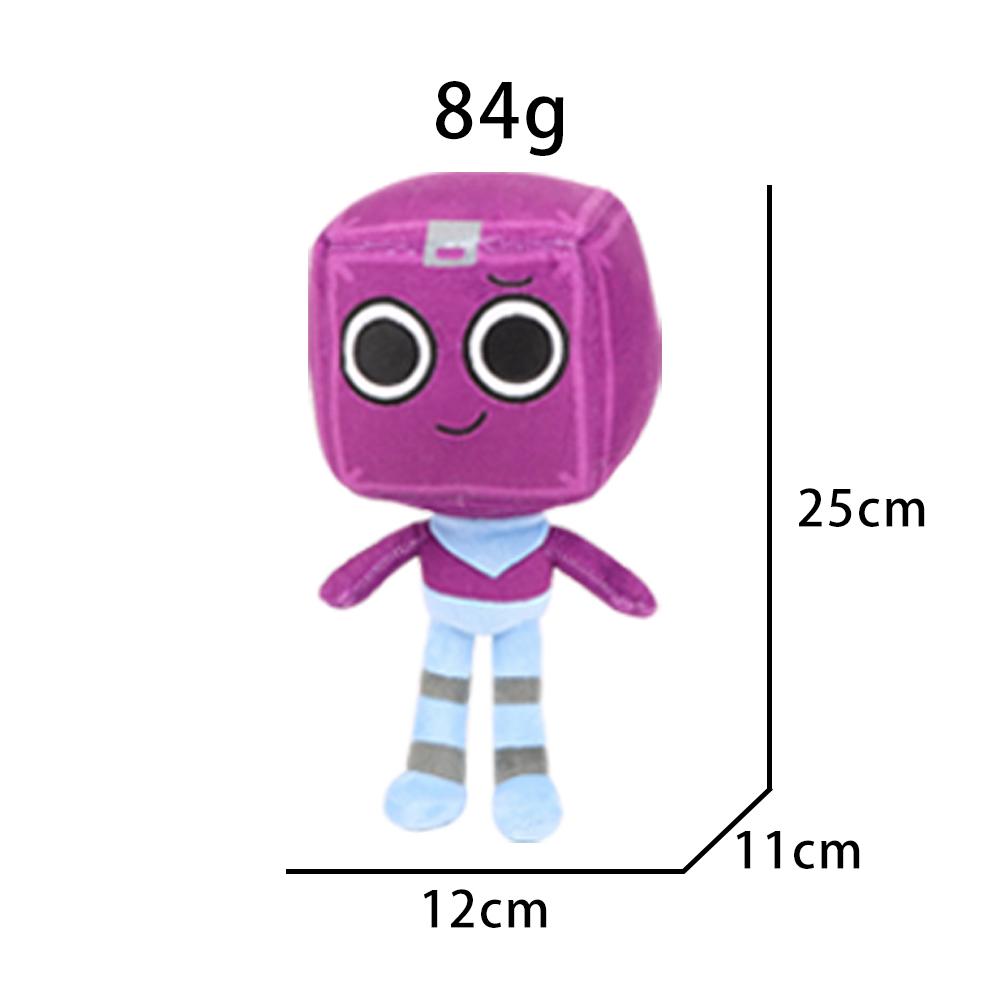 Dandy's World Plush 11" Cosmo Plush Stuffed Figure Pillow for Video Game Fans Room Decor with a Sticker Set