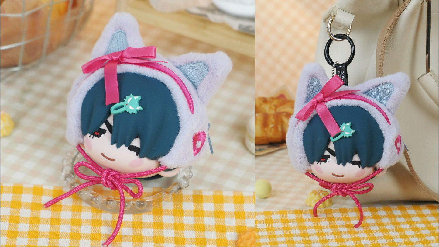 Alien Stage Ivan & Till Free Stage Earbud Pouch - Round 6 Tragic Memory Silicone Coin Bag - ALNST IvanTill Chibi Keychain Mascot