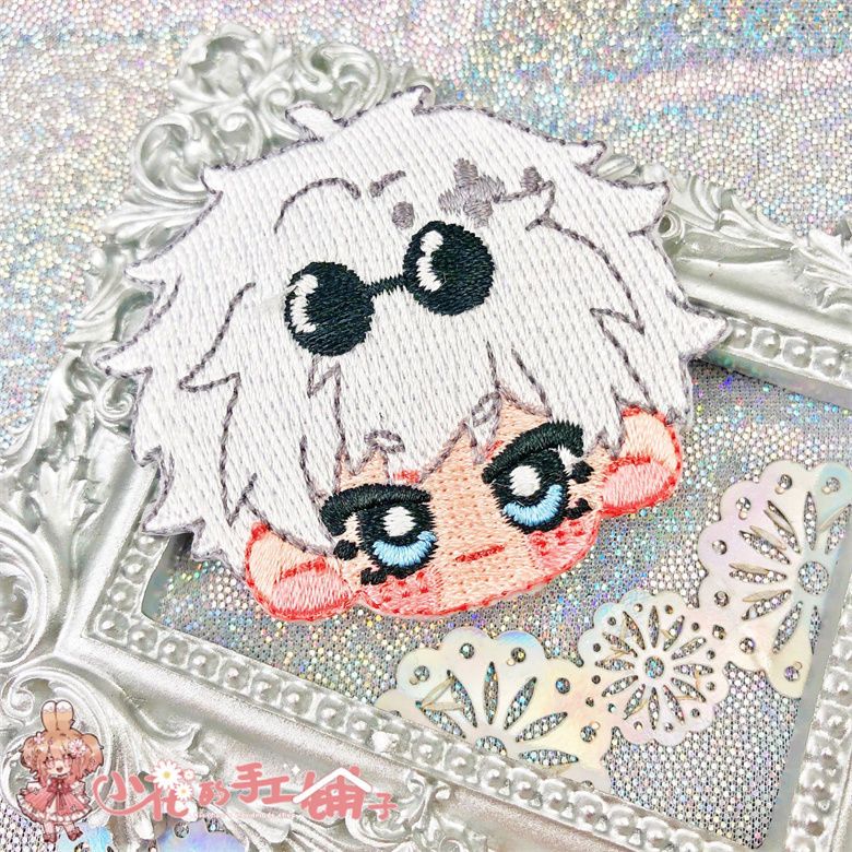 Jujutsu Kaisen Chibi Embroidered Bracelet - Sorcerer Adjustable Wristband