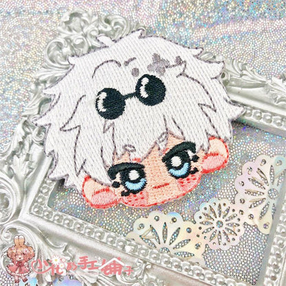 Jujutsu Kaisen Chibi Embroidered Bracelet - Sorcerer Adjustable Wristband