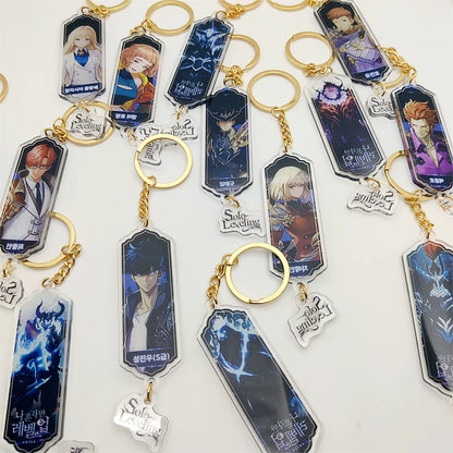 Solo Leveling Acrylic Keychain - Sung Jinwoo Shadow Army