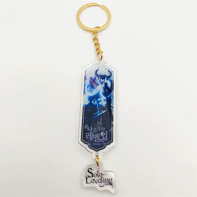 Solo Leveling Acrylic Keychain - Sung Jinwoo Shadow Army