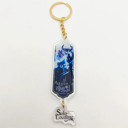 Solo Leveling Acrylic Keychain - Sung Jinwoo Shadow Army