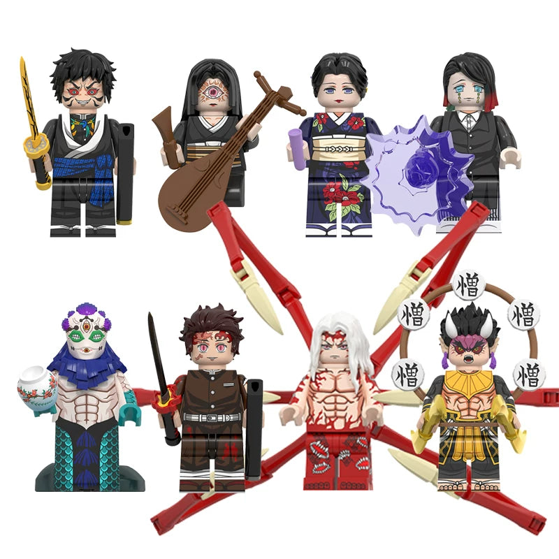 Demon Slayer Bricks - Infinity Castle Collection