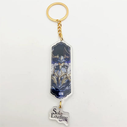 Solo Leveling Acrylic Keychain - Sung Jinwoo Shadow Army