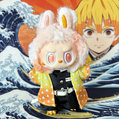 Labubu x Demon Slayer Plush - 17cm Chaos Bag Charm