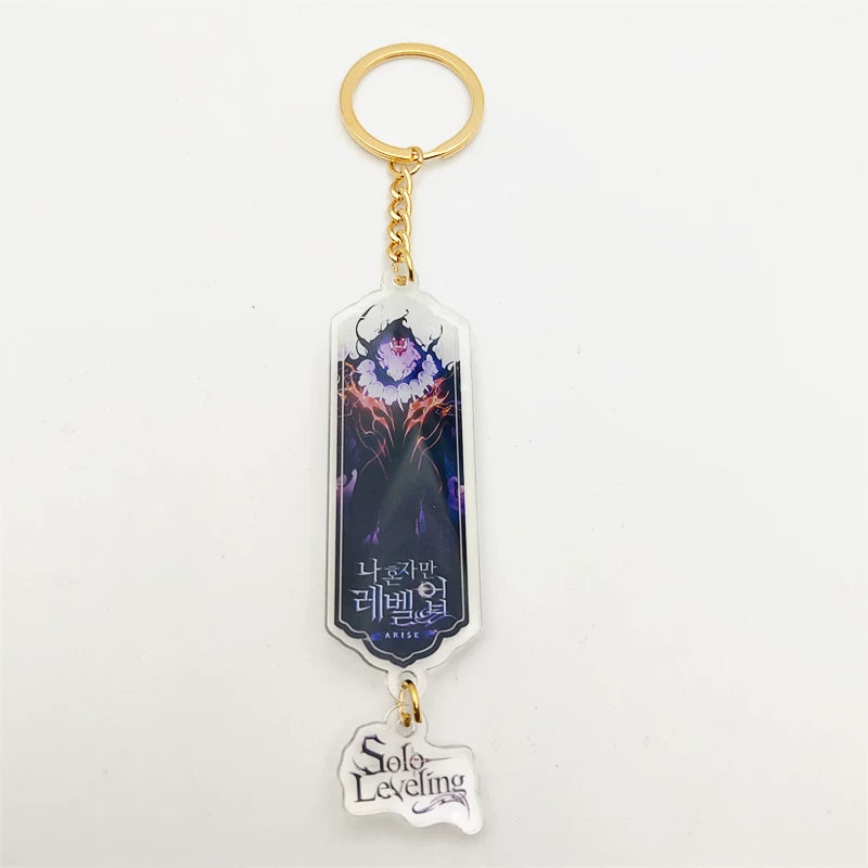 Solo Leveling Acrylic Keychain - Sung Jinwoo Shadow Army