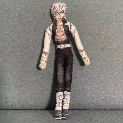 Poseable Derpy Demon Slayer Plush - 15cm Funny Toy