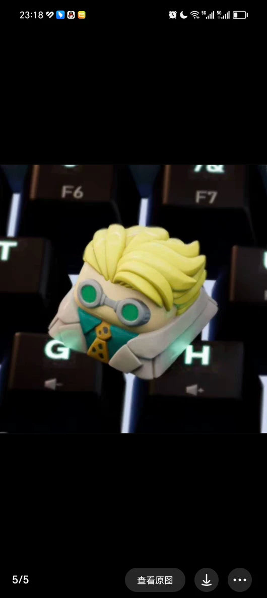 JJK Artisan Keycap - Gojo & Sukuna Custom Caps