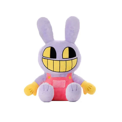 The Amazing Digital Circus Plush Toys - Soft Pomni Jester & Jax Rabbit Stuffed Animals - Cuddly Fan Merch for All Ages