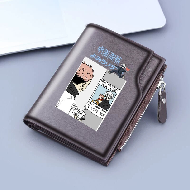 JJK Gojo Satoru Slim Wallet - Student Bi-fold