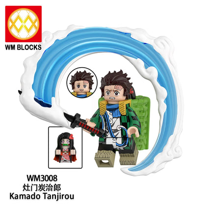 Demon Slayer LEGO Compatible - Breathing Style Figures