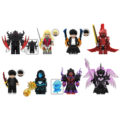 Solo Leveling Bricks - Shadow Monarch Quest Edition