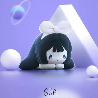 Alien Stage Pet Rabbit Series Blind Box - Flocked Kawaii Chibi Figure - ALNST Ivan Till Mizi Luka Desktop Mascot Toy