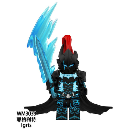 Solo Leveling Bricks - Sung Jinwoo & Shadow Army Set