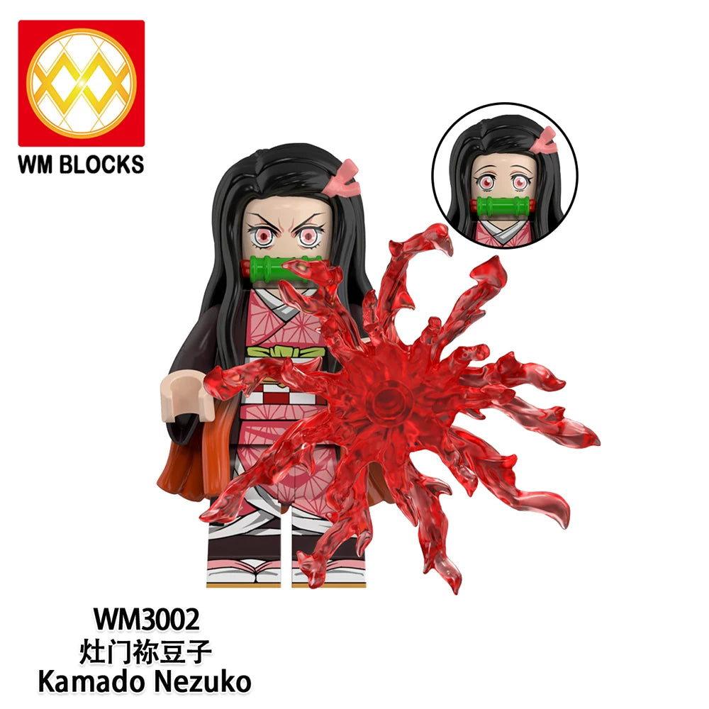 Demon Slayer LEGO Compatible - Breathing Style Figures