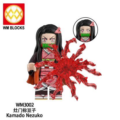 Demon Slayer LEGO Compatible - Breathing Style Figures
