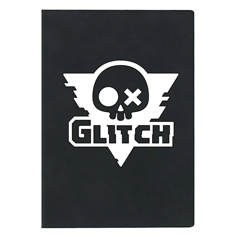 Murder Drones Uzi Doorman Same-Style Notebook - Absolute Solver Lore Journal - Glitch Productions Anime School Supplies - Angsty Teen Aesthetic