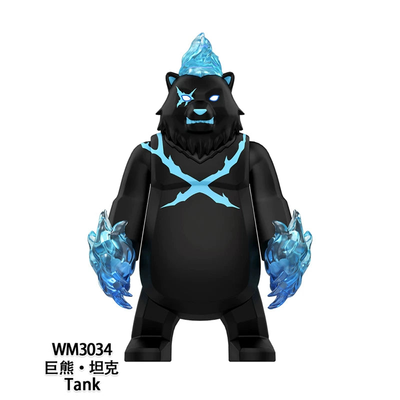 Solo Leveling Bricks - Sung Jinwoo & Shadow Army Set