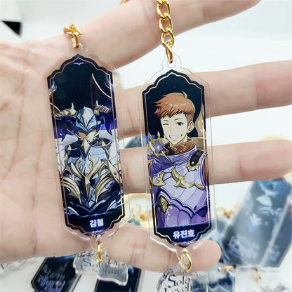 Solo Leveling Acrylic Keychain - Sung Jinwoo Shadow Army