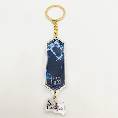 Solo Leveling Acrylic Keychain - Sung Jinwoo Shadow Army