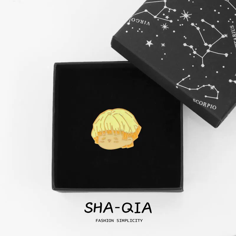 Demon Slayer Chibi Enamel Pins - Kawaii Hashira Set