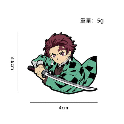 Demon Slayer Enamel Pins - Infinity Castle Badges