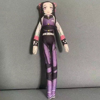 Poseable Derpy Demon Slayer Plush - 15cm Funny Toy
