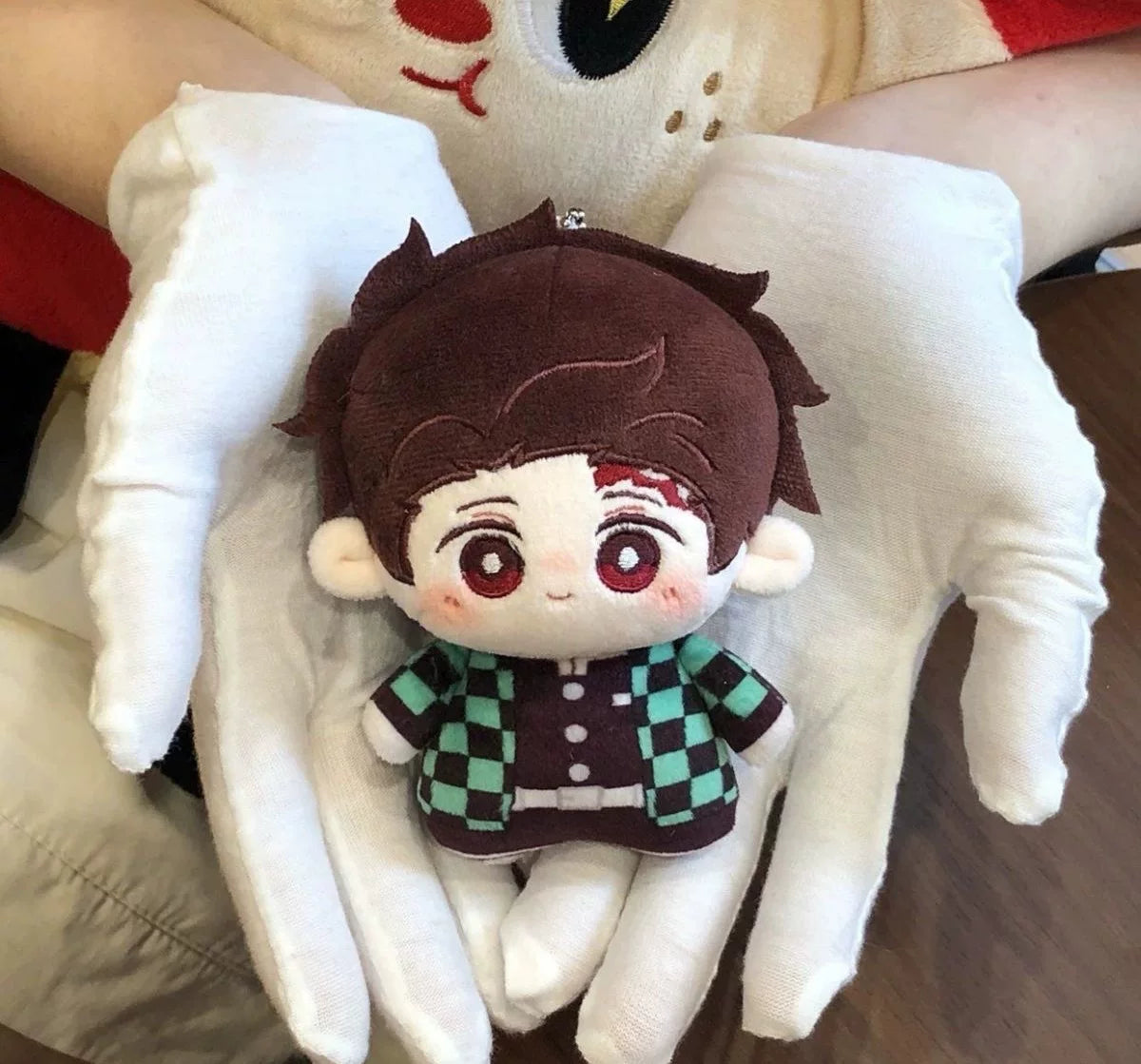 Demon Slayer 10cm Cotton Doll - Kawaii Bag Charm Keychain