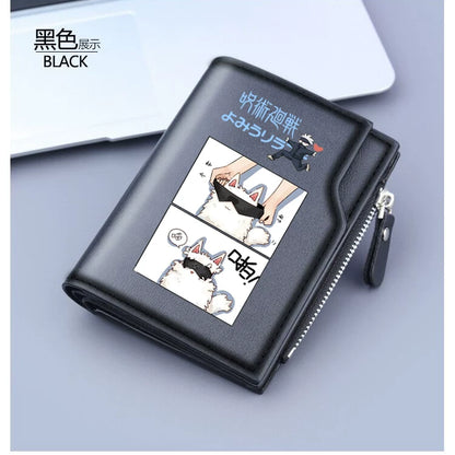 JJK Gojo Satoru Slim Wallet - Student Bi-fold