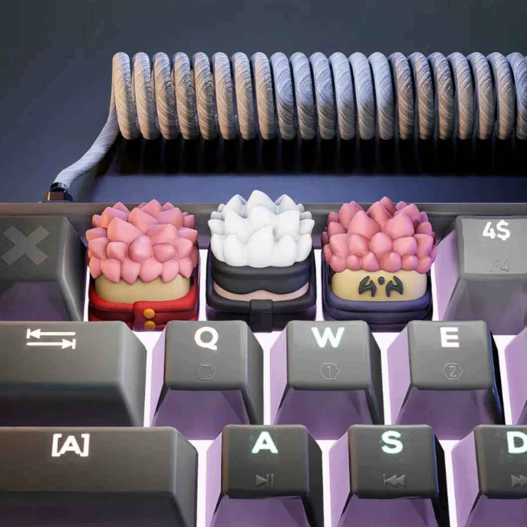 JJK Artisan Keycap - Gojo & Sukuna Custom Caps