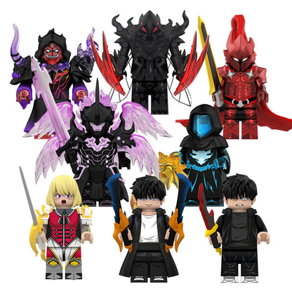 Solo Leveling Bricks - Shadow Monarch Quest Edition
