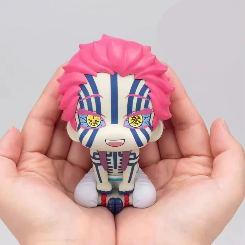 Demon Slayer Look-Up Chibi - 10cm Akaza & Giyu Set