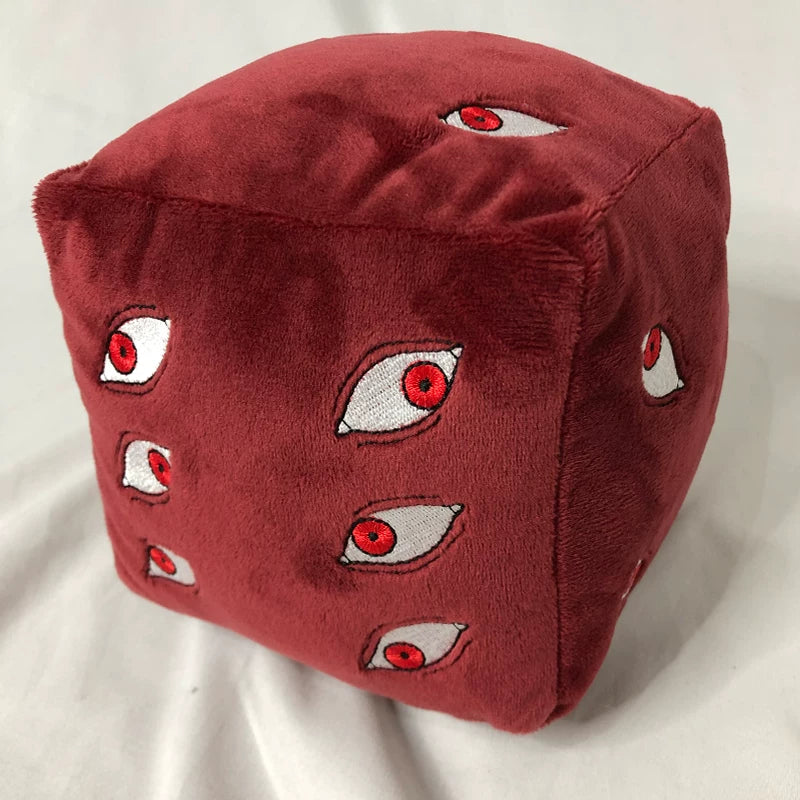 Jujutsu Kaisen 15cm Prison Realm Plush Toy - Cursed Object Eye Dice Cushion