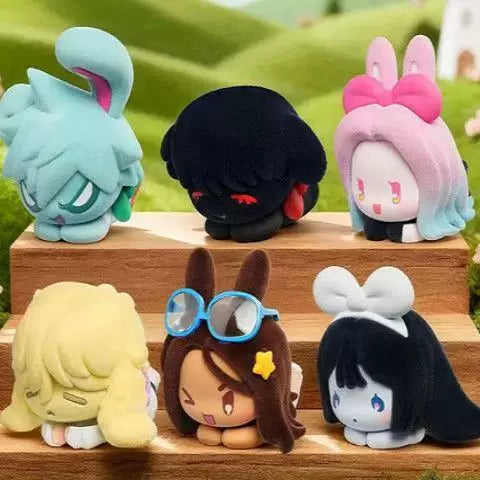 Alien Stage Pet Rabbit Series Blind Box - Flocked Kawaii Chibi Figure - ALNST Ivan Till Mizi Luka Desktop Mascot Toy