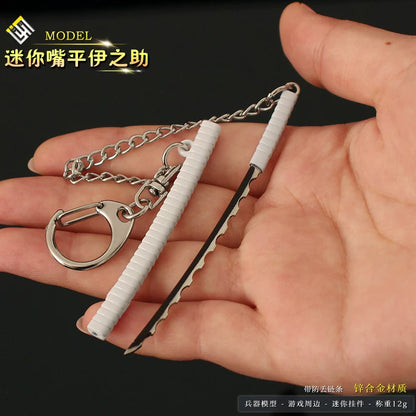 Demon Slayer Mini Nichirin Sword - 9cm Metal Keychain