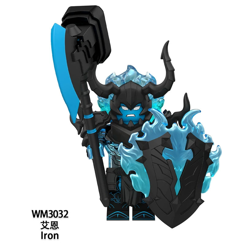 Solo Leveling Bricks - Sung Jinwoo & Shadow Army Set