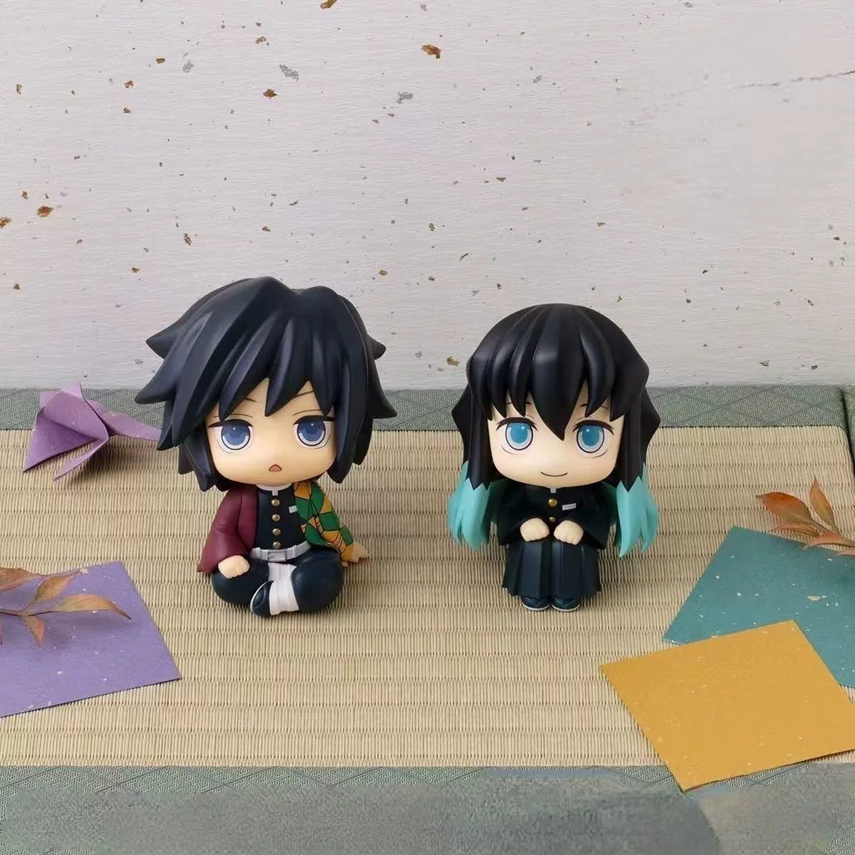 Demon Slayer Look-Up Chibi - 10cm Akaza & Giyu Set
