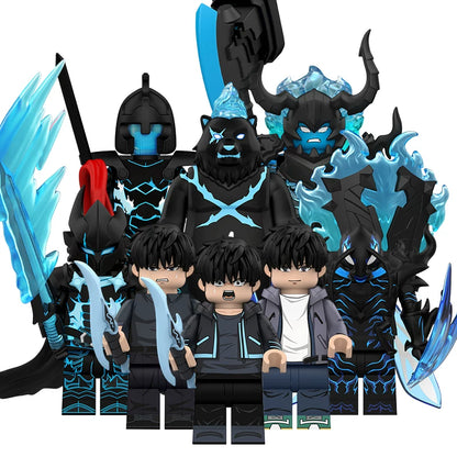 Solo Leveling Bricks - Sung Jinwoo & Shadow Army Set