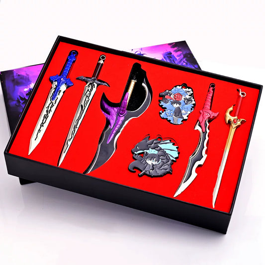 Solo Leveling Weapon Set - Sung Jinwoo Dagger 7Pcs Box