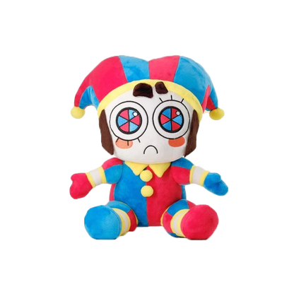 The Amazing Digital Circus Plush Toys - Soft Pomni Jester & Jax Rabbit Stuffed Animals - Cuddly Fan Merch for All Ages