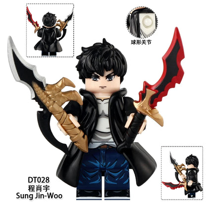 Solo Leveling Bricks - Sung Jinwoo & Shadow Army Set